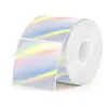 Papel Térmico Láser Holográfico para Etiquetas de Productos Nuevos Transfronterizos Adecuado para Jingchen K3 Hanyin N31 Papel Térmico Impermeable Cuatro Pruebas