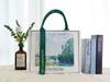 Bolsa de Lona de Alta Gama, Bolso de Mano con Logo Imprimible, Bolsa de Lino, Bolsa Ecológica, Bolsa de Lona, Bolsa de Algodón, Personalización de Bolsa de Lona