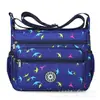 Bolso Cruzado Casual, Bolso Multicapa, Bolso Grande de Tela Oxford para Madre, Mochila para Personas de Mediana Edad, Bolso Cruzado de Lona para Teléfono Móvil