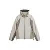 Jaqueta Corta-Vento Leve Ace Summer para Homens e Mulheres com Gola, Roupa Funcional Corta-Vento com Proteção Solar, Top de Marca Tendência Hj5910