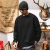 Camiseta de Manga Larga con Textura de Bambú para Hombre Primavera Otoño 2026 Nuevo Morado Dopamina Holgada Sencilla Top para Hombre T Tendencia