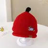 Sombreros de Bebé de Otoño e Invierno, Gorros de Lana, Gorros Puntiagudos de Cachorro de Dibujos Animados, Súper Lindos, Modernos, Cálidos y Protege-Orejas
