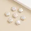 Cuentas de ABS Barroco Irregulares de Trébol de Cuatro Hojas Flor de Estrella para Pulsera Collar DIY Accesorios de Joyería al por Mayor