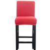 Funda de silla elástica de alta elasticidad, suministro directo de fábrica, funda para silla de recepción, funda para silla de comedor sencilla, funda para silla de bar, hogar, cafetería