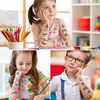 Adesivo de Tatuagem de Experimento Científico de Desenho Animado para Crianças Transfronteiriço Impermeável Personalidade Adesivo de Prêmio Criativo
