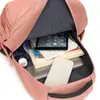 Mochila Personalizada de Gran Capacidad para Estudiantes de Preparatoria Femeninas, Bolso Escolar Estudiante de Moda, Mochila Casual Compuesta Multifuncional para Computadora