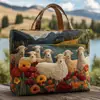 Bolso de Mano con Estampado de Moda Trendy para Mujer Bolso de Hombro Bolso Tote Acolchado Nuevo Producto Transfronterizo 3D Temu Amazon