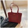 Bolsa Retro Translúcida Transfronteriza para Mujer, Gran Capacidad, Nuevo Bolso de Hombro Versátil Casual Otoño e Invierno 2026, Bolsa de Mano para Viajes