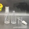 En stock botella de spray de tapa grande para mascotas de 100 ml botella de spray con tapa antipolvo botella sub-botella de alcohol desinfectante botella de spray trapezoidal