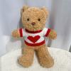 Urso de Pelúcia Vestindo Suéter Suporta Personalização Temática de Feriado, Personalização de Logo e Lembrancinhas de Casamento