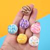Bola de Helado Juguete de Comida Donut Crema Pegamento Funda para Teléfono DIY Hecho a Mano Resina Casero Accesorios para el Cabello Accesorios