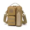 Bolsa Transversal Multifuncional de Grande Capacidade, Bolsa Tática para Lazer ao Ar Livre, Bolsa de Ombro Transversal Impermeável e Resistente ao Desgaste para Montanhismo e Viagem