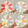 Dulces Pasadores de Lunares para Niñas, Pasadores Ovalados de Colores Dulces Estilo Coreano para Niñas, Pinzas de Pato para Flequillo de Bebé