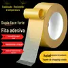 Fita à Base de Tecido com Forte Adesão para Fixação na Parede, Emenda de Carpetes sem Marcas, Decoração de Casamento e Exposição, Fixação de Balões, Fita Dupla Face em Grade