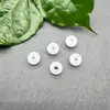 Cuentas redondas de piedra natural de 8 mm con agujero grande, cuentas sueltas con agujero pasante de 3 mm, para ensartar pulseras DIY, accesorios de manualidades para joyería hecha a mano