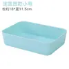 Caixa de armazenamento plástica simples multifuncional caixa de acabamento para miudezas de mesa caixa de armazenamento de gaveta para cozinha sala de estar caixa de armazenamento