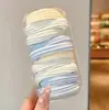 Coleção de Scrunchies Tendência, Alta Elasticidade, Suave com o Cabelo, Elásticos de Cabelo Espessos para Mulheres, Acessórios de Cabelo Simples e Versáteis