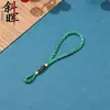 Nó Chinês Borla Bolsa Pano Pingente Cabeça Corda de Puxar Multicor Cabeça de Corda Sachê Pingente de Carro Chaveiro Acessórios Pingente Fabricante Venda Direta