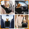 Directo de fábrica: funda para asiento de coche de mascota, transportador para perros pequeños, cama portátil para perros para viajar, funda de asiento de coche para perros de esponja