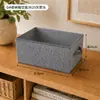 Serie de cajas de almacenamiento para ropa interior y ropa, tela no tejida, cajas organizadoras multitaladro, contenedores de almacenamiento para armario de dormitorio
