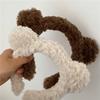 Orejas de Oso Lindas Peluche Tocado Aro para el Cabello Aro para Lavarse la Cara de Mujer Clips para el Cabello Populares en Internet Diadema Flequillo Accesorios para el Cabello Coletas