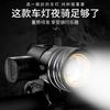 Luz Frontal Meilong Luz para Bicicleta Luz Frontal Recargable por USB Luz de Advertencia Nocturna Linterna de Luz Fuerte Accesorios para Ciclismo de Bicicleta de Montaña