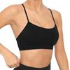 Top Esportivo de Nova Moda Transfronteiriço Nude à Prova de Choque com Costas Bonitas Secagem Rápida Roupa Íntima Sutiã de Corrida Fitness Europeu e Americano Colete de Yoga