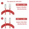 Cabo 8A é Adequado para Celular Oneplus Realme Oppo Cabo de Carregamento Rápido Cabo de Dados 100W Cabo de Carregamento 12A Tipo-C Personalização