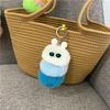 Nuevo Lindo Llavero de Oruga de Dibujos Animados Muñeco de Peluche Colgante para Bolsa Llavero Creativo para Coche Pequeño Regalo