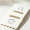 Fáciles de hacer tarjetas de presentación para panadería, cartulina estucada de alta calidad, etiquetas con impresión de boceto en blanco y negro, pan casero alimentos para venta al por menor
