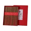 Regalos del Festival del Medio Otoño para Clientes: Palillos de Madera para Alitas de Pollo, Sándalo Rojo, Libres de Moho, Regalos Empresariales Personalizados, Grabado Personalizado