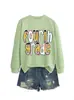 Sudadera de moda casual elegante para mujer otoño e invierno cuarto grado arco Amazon eBay sitio independiente