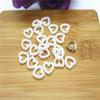 Acessórios de joias DIY, contas contínuas de 10 mm ABS imitação de pérolas em forma de pêssego