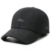 Orejeras de Invierno para Hombre Calentitas Engrosadas Gorra de Béisbol para Hombres de Mediana Edad y Mayores Protección contra el Viento y el Frío Gorra de Pico con Felpa