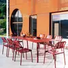 Mesas e Cadeiras de Lazer para Exterior, Estilo Simples, Adequado para Lojas de Chá com Leite, Cafés, Vilas e Cadeiras de Exterior para Pátio