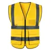 Chaleco de Seguridad para Construcción, Chaleco para Obra, Ropa Reflectante, Chaleco Reflectante con Logo, Chaleco Reflectante de Entrenamiento