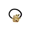 Accesorios para el cabello transfronterizos europeos y americanos, pinzas para coleta de moda y versátiles, diademas, coleteros de diseño de nicho irregular al por mayor