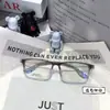 Gafas Ultra Ligeras TR Anti Luz Azul 59 Montura Súper Grande Sin Tornillos Elegantes de Negocios para Hombre 12582 Gafas Casuales Se Pueden Personalizar con Graduación