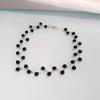 Pearl Clavicle Chain Mulheres gargantilha alça pescoço simples colar curto Joias do pescoço feminino coreano colar alça de pescoço estilo coreano