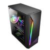 Chassi de Computador Transparente Lateral Lingguang EVESKY Transfronteiriço Desktop Panorama Café Online Colorido E-sports Jogo Chassis