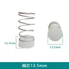 Compresor de Aire Pequeño Compresor de Aire de Acoplamiento Directo Bomba de Gas Lubricada por Aceite Accesorios Válvula de Retención en Codo Conexión de Tubería de Aluminio