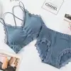 Conjunto de Tirantes Personalizado Hermoso Top Tubo para Espalda Cinturón para Mujer Almohadilla para el Pecho Base de Encaje Ropa Interior Chaleco Envolvente para el Pecho Anti-deslizamiento Ligero