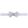 Diadema Infantil de Color Sólido con Lazo de Venta Caliente Transfronteriza Diadema para Bebé de Color Caramelo Accesorio para el Cabello de Cinta Acanalada Nudo Plano 644
