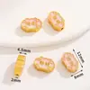 Novo Estilo Chinês Banhado a Cobre Ouro Real Contas de Gota de Óleo Espaçador Pingente Geométrico Dourado Antigo Pulseira Charme Acessórios de Joias DIY