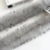Venta al por mayor desde la fábrica de origen, Tiras de Piel Sintética de Mapache, Accesorios para Ropa de Chaquetas y Sudaderas, Tiras de Polar para DIY
