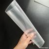 Carpeta de Archivo Transparente A5 con Clip de Hoja Única en Forma de L Bolsa de Plástico Portadocumentos Funda Rígida de Plástico PVC Clip de Hoja Única A5