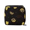 Bolsa de almacenamiento para toallas sanitarias de dibujos animados QC, bolsa de nailon para tampones menstruales, bolsa de almacenamiento portátil para viaje para labiales, bolsa de almacenamiento