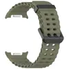 Qingfeng es Adecuado para Correas de Reloj Samsung Watch8/9 Marine y Correas de Reloj de Silicona Hebilla Doble Fila Watch8 Classic