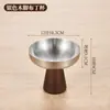 Taza de postre alta de boca ancha de acero inoxidable 304, taza de helado, taza de gelatina de leche, copa de vino dulce, taza de pudín, taza de helado, taza de fruta