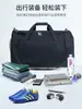 Bolsa de Ginástica Transfronteiriça de Grande Capacidade com Compartimento Independente para Sapatos, Bolsa de Mão, Suporta Impressão, Bolsa Transversal Multifuncional para Ginástica Venda por Atacado